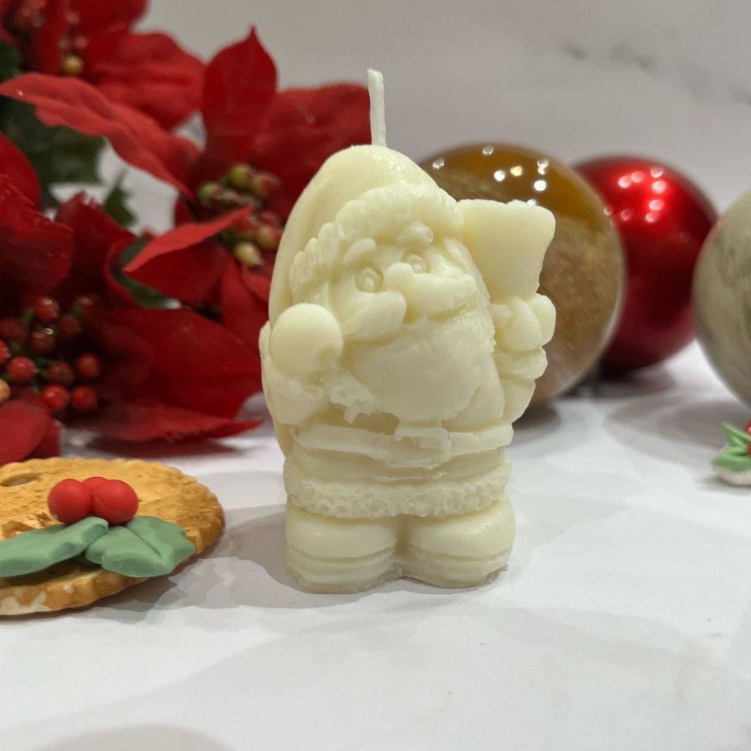 Xmas Santa Candle