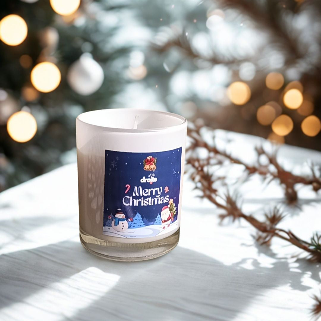 Merry Christmas Candle - Oudh Fragnance